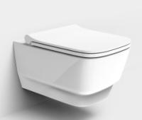 Унитаз подвесной Boheme Bello 971-W, белый глянец