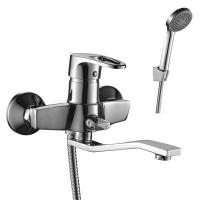 Смеситель Decoroom DR67044 одноручный для ванны с поворотным изливом 200мм, хром Смеситель Decoroom DR67044 одноручный для ванны с поворотным изливом 200мм, хром