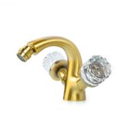 Смеситель для биде Boheme Crystal 316-CRST, бронза Смеситель для биде Boheme Crystal 316-CRST, бронза