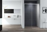 Дверь в нишу CEZARES DUET SOFT-M-BF-1-110-C-Cr 110*195 см, профиль хром/стекло прозрачное