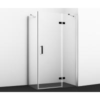 Душевой уголок WasserKraft Aller 10H07RBLACK 120x90 правая стекло прозрачное/черная
