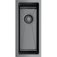 Мойка кухонная Omoikiri Taki 20-U/IF-GM вороненая сталь