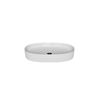 Раковина накладная CREAVIT LOOP LP170-00CB00E-0000, белая