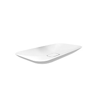 Раковина накладная CREAVIT FOGLIA FG180-00CB00E-0000 80 см, белая