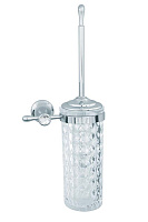 Ершик настенный Boheme  PURO 10711, хром/хрусталь