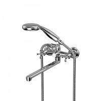 Смеситель для ванны и душа Lemark Flora, хром