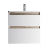 Тумба подвесная Am.Pm X-Joy 80 см M85AFHX0802WG, белая/светлое дерево