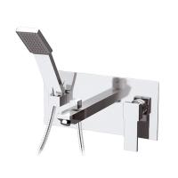 Смеситель Remer Qubika Q04 Для ванны встраиваемый