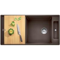Мойка кухонная Blanco Axia III XL 6 S-F 523525 кофе, доска ясень