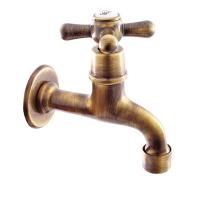 Кран Rav Slezak Morava Retro на одну воду ручки конус бронза
