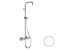Душевая система термостатическая Remer Elegance EQ32ASSDBO, белый матовый Душевая система термостатическая Remer Elegance EQ32ASSDBO, белый матовый