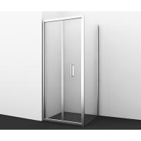 Душевой уголок WasserKraft Weser 78F03 90x90 стекло прозрачное/хром