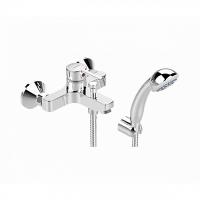 Смеситель Vidima Logic BA279AA для ванны короткий излив хром Смеситель Vidima Logic BA279AA для ванны короткий излив хром