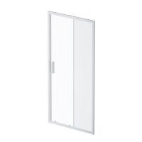 Дверь в нишу Am.Pm Gem Solo 100*195 см, профиль хром/стекло прозрачное/матовое Дверь в нишу Am.Pm Gem Solo 100*195 см, профиль хром/стекло прозрачное/матовое