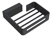 Мыльница настенная Boheme Q 10959-B, черная матовая