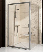 Неподвижная стенка Ravak Blix BLPS-80 9BH40100Z1 80*190 см, профиль белый/стекло прозрачное