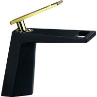 Смеситель Artik Perse A919B Для раковины Черный / Золото