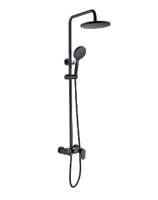 Душевая колонна Boheme SPECTRE 458-B, черный матовый