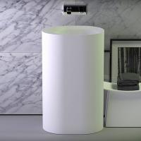 Раковина Knief Glam 0600-063-01 Белая матовая Напольная 55