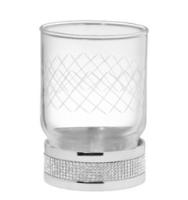 Настольный стакан Boheme ROYALE CRISTAL ХРОМ 10931-CR, хром
