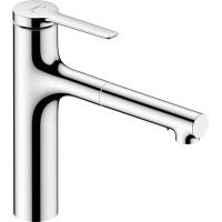 Смеситель Hansgrohe Zesis M33 74801000 Для кухни Хром  2jet