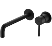 Смеситель для раковины встраиваемый Boheme Uno 465-B, черный матовый