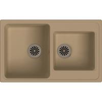 Мойка кухонная Ewigstein Elegant 78х48 Топаз