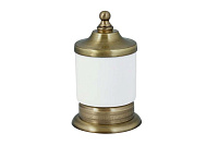 Стакан для ватных дисков Boheme MEDICI 10626, бронза