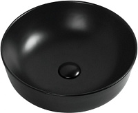 Раковина накладная Aquanet Moon-1-MB 43*43 см, черная Раковина накладная Aquanet Moon-1-MB 43*43 см, черная