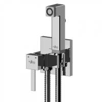 Смеситель Rossinka X25-53 с гигиеническим душем, встраиваемый, хром