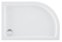 Поддон акриловый Aquanet GL180 120*80 см R, белый