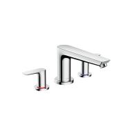 Смеситель Hansgrohe Talis  E 71747000 Для ванны на бортик хром
