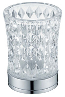 Стакан настольный Boheme 10213, Хром