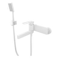 Смеситель Iddis Slide SLIWT00i02 Для ванны с душем  Белый матовый Смеситель Iddis Slide SLIWT00i02 Для ванны с душем  Белый матовый