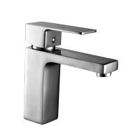 Смеситель Decoroom DR36011 одноручный для умывальника монолитный, хром