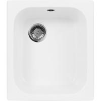 Гранитная мойка AquaGranitEx M-17 белый