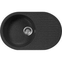 Гранитная мойка AquaGranitEx M-18 черный