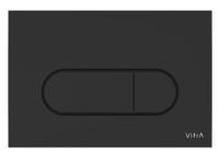 Клавиша смыва Vitra Root Round 740-2211, черная матовая