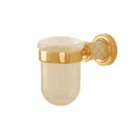 Стакан настенный Boheme MURANO CRYSTAL 10904-W-G, золото