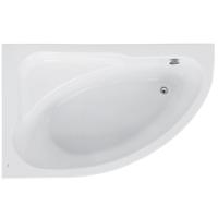 Акриловая ванна Roca Welna левая 160*100 см, белая