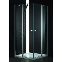 Душевой уголок Cezares Elena ELENA-W-AH-2-120/100-C-Cr 120x100 стекло прозрачное/хром