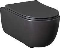 Унитаз подвесной безободковый Allen Brau Priority 4.31001.AN, антрацит