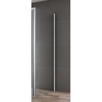 Боковая стенка Cezares Variante VARIANTE-100-FIX-C-Cr 100х195 стекло прозрачное/хром