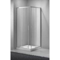 Душевой уголок BelBagno Sela SELA-A-2-90-Ch-Cr 90x90 стекло текстурированное/хром