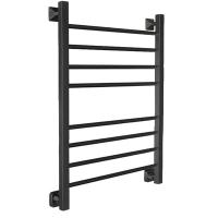 Полотенцесушитель водяной Двин N plaza 4656759171896 Черный Матовый 80х50