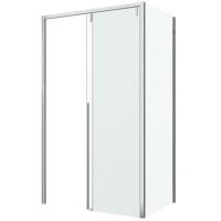 Душевой уголок Bravat Slim Line BS120.3104A Прозрачное стекло /Хром120х80