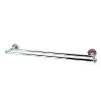Полотенцедержатель WasserKraft Regen K-6940 Штанга двойная Хром