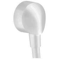 Подключение для душевого шланга Hansgrohe Fixfit 27454700 Белое матовое