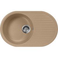 Гранитная мойка AquaGranitEx M-18 песочный