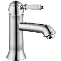 Смеситель Lemark Villa LM4806C для умывальника монолитный с донным клапаном клик-клак, хром